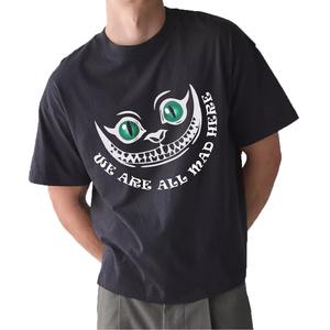 Primavera Verano algodón orgánico sólido barato camisetas peso pesado suelto ajuste hombres Casual cuello redondo personalizado camiseta hecha Bangladesh - Product Image 3