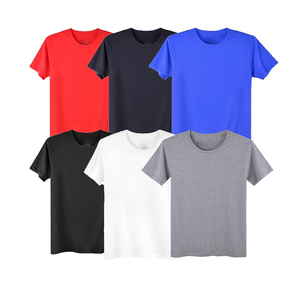 <b>Men's</b> Versatile Casual T Shirt with <b>Stretch</b> Cotton Material Breathable Short Sleeve Design Comfortable Fit for Sports Travel - Product Image 5