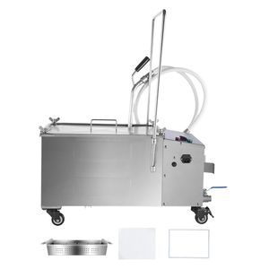 Unità Portatile per Filtraggio Olio da 38L con Velocità di 10 L/min, Dotata di Ruote Girevoli e Tubo dell'Olio per Uso Commerciale con Friggitrice - Product Image 1