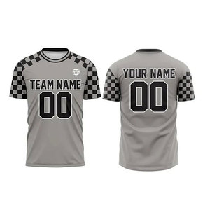 New Fashion Breathable Mesh Design Lightweight Durable Wholesale Youth <b>Soccer</b> Best Quality 100 Percent Polyester <b>Soccer</b> Jersey - Product Image 2