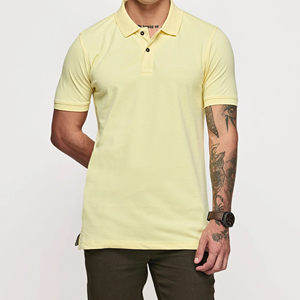 Nuevo diseño de camisa polo para hombre, elegante y cómodo, recién llegado, ropa de calle a la moda, cuello vuelto, camisas polo de algodón para hombre - Product Image 1