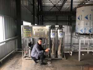 Ziekenhuis Waterbehandeling Omgekeerde Osmose Waterfiltersysteem RO Membranen PLC Besturing 1000L/Uur 1 Jaar Garantie voor Dialyse - Product Image 3