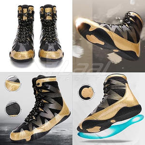 Chaussures de boxe haute performance, légères, respirantes, avec semelle robuste pour l'entraînement quotidien - Product Image 3