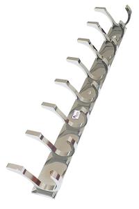 8 Pin Aluminium Cloth <b>Hook</b> for Doors and Walls Premium Quality SS202 - Product Image 2