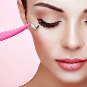 Pinzas profesionales para extensión de pestañas con puntas de fibra de la mejor calidad para un agarre perfecto a las pestañas, nunca se deslizan ni siquiera las pestañas individuales. - Product Image 3