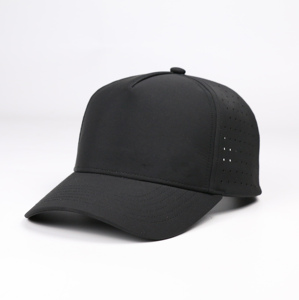 Breathable Perforated Athletic <b>Snapback</b> <b>Cap</b> Lightweight Performance Sports Baseball Hat Ventilated <b>Snapback</b> Training Headwear - Product Image 5