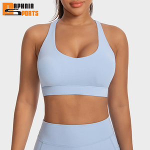 Conjuntos Deportivos de Yoga para Mujer con Logotipo Personalizado de Fábrica, Top Corto y Leggings con Efecto Push-Up para Pilates y Fitness - Product Image 5