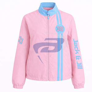 Chaqueta de carreras de algodón Jack And Jill Of America Sorority para mujer, chaqueta de carreras deportiva de alto rendimiento para motociclistas. - Product Image 2