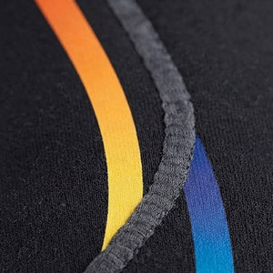 Genouillères en néoprène unisexe à effet dégradé, confortables, durables, ajustables, avec logo imprimé personnalisé - Product Image 3
