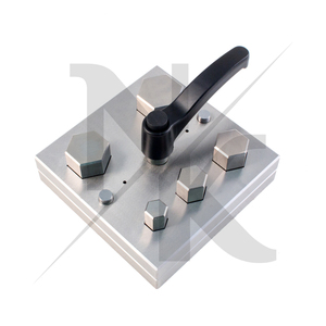 Juego de Cortadores de Disco Hexagonales de Acero Inoxidable, Herramientas para Hacer Joyas, Bloque de Punzonado de Chapa Metálica, Palanca, Herramientas para Orfebrería, Moldeado de Metales - Product Image 3