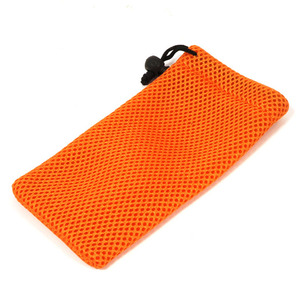 Terelene Fabric Mesh Eyeglass Pouch Rectangle Soft Simple Style 3-5.9in Eyewear Accessories - Product Image 5