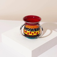 Nouvel Arrivage Tasse de Lavage Netilat Yadayim Personnalisée et Élégante Pompgrean Shabbat pour la Maison Juive en Aluminium Moulé Émaillé 12 CM