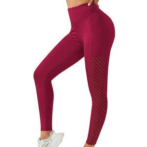 Leggings sans couture pour femmes, haute qualité, faible MOQ, mode, fitness, entraînement, vêtements de sport, leggings de gym taille haute pour femmes - Product Image 3