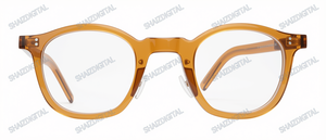 Gafas de Lectura Redondas con Montura Completa, Acetato, Unisex, Uso Diario, Protección Óptica Personalizada, Blancas Clásicas - Product Image 1
