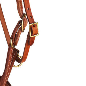 Equipo para Caballos, Brida, Productos Ecuestres, Cabestro para Caballo, Accesorios para Caballo, Brida de Cuero Marrón - Product Image 6