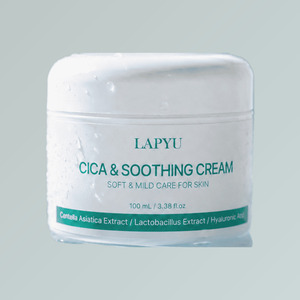 Crema facial coreana K-Beauty Rapyu Cica y Crema Calmante 100ml Hecho en Corea, hidratante facial para el cuidado de la piel - Product Image 3