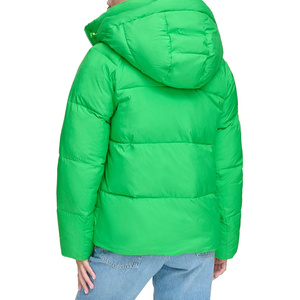 Fashion Winter Puffer Jacket for Women Warm Bubble Cotton Padded Street Style Breathable <b>Canvas</b> Womens Jacket - Product Image 4