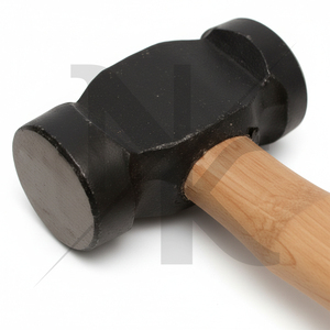 Marteau de forgeage en acier inoxydable de qualité supérieure, manche en bois durable, robuste, pour soins des sabots vétérinaires, équitation - Product Image 5