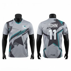 Premium Polyester <b>Table</b> <b>Tennis</b> Jersey 240g Heat-Transfer Print Breathable Quick Dry Plus Size Anti-UV Custom Team Sports Shirt - Product Image 1