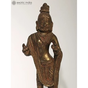 9 pulgadas el rey Dasharatha el padre del señor Rama escultura de latón para decoración del hogar, regalos y Templo hecho en La India - Product Image 2