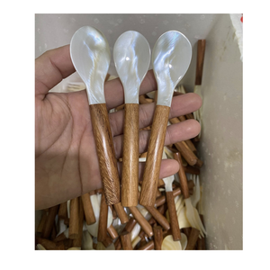 ช้อนเปลือกหอยมุกพรีเมียมขายส่ง ภาชนะใส่อาหารจากเปลือกหอยมุกสำหรับโรงแรมและร้านอาหารระดับหรู - Product Image 6