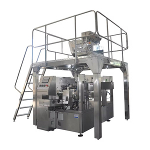 Máquinas de Envasado Rotativas de 8 Estaciones con Servo PLC de 220V/380V y 1 Año de Garantía, de Gran Demanda, para Encurtidos y Salsas - Product Image 1