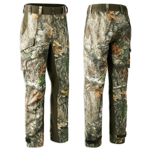 Men's <b>Camouflage</b> <b>Cargo</b> <b>Pants</b> Straight Fit Multiple Pockets Waterproof Workwear Style Autumn Outdoor Wear - Product Image 4