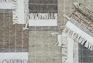 ITHL Vente à chaud Tapis en laine faits à la main à la mode Prix de gros Tapis tressés en boucle par fabricant indien à bas prix Tapis - Product Image 5
