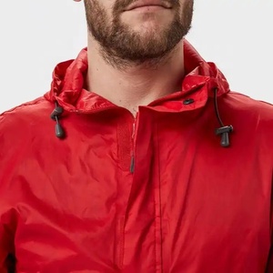 Veste coupe-vent en toile de style High Street pour homme avec capuche compressible et coupe-vent pour la saison hivernale - Product Image 3