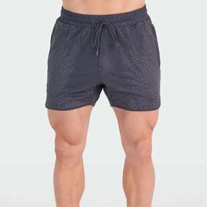 Shorts de sport respirants en polyester de haute qualité pour hommes, avec logo personnalisé, pour le basketball, avec poches, pour l'été. - Product Image 6