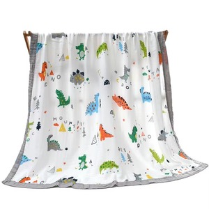 Couverture pour bébé en coton, motif licorne arc-en-ciel, douce et imprimée, respectueuse de la peau, couverture d'emmaillotage - Product Image 6