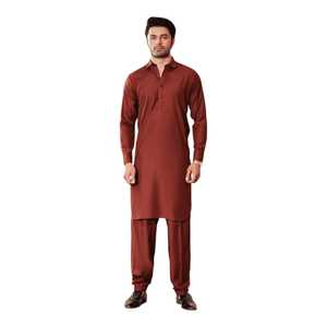 Costume élégant pour homme Salwar Kameez, vêtements indiens et pakistanais, style tendance, vêtements traditionnels modernes en coton pour homme - Product Image 1