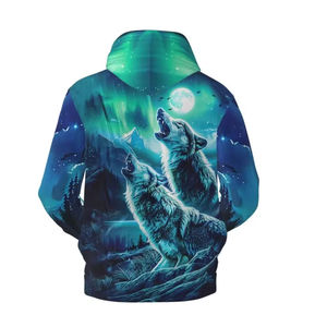 Sudadera con Capucha Sublimada para Hombre, con Logotipo Personalizado, Transpirable, Deportiva, de Invierno, 100% Algodón, para Gimnasio y Actividades al Aire Libre - Product Image 4