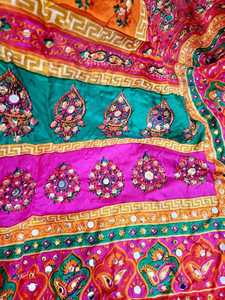 Premium Mirror <b>Shawls</b> Traditional Fashion Scarves Set & Hijab's Ethnic Wedding Party Wear <b>Women</b> Wholesale Accessories - Product Image 5