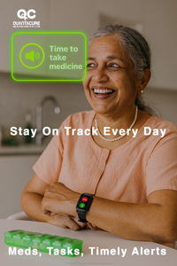 2025 QC V22 GPS <b>Smart</b> Watch for Elderly <b>WiFi</b> SOS Call Fall Detection Heart Rate Blood Pressure Sleep Monitor IP67 Waterproof VS3 - Product Image 4