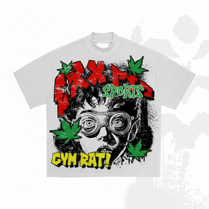 Camiseta de algodón vintage para hombre OEM ODM, impresión gráfica personalizada, venta al por mayor, camiseta con estampado gráfico personalizado para hombre - Product Image 1