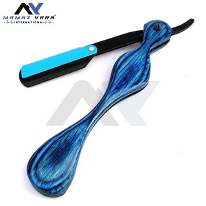<b>Men</b>’s Cut Throat Straight Edge Barber Shaving Tool Straight Razors Beard Hair Shave Grooming Home Salon Classic Vintage Style - Product Image 5