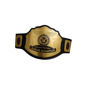 Customized Football League Champion Belt Premium Quality Gold Plated Customizable Sports Championship Title - Product Image 5