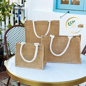 Bolsa de Yute Ecológica Personalizada para Supermercados, para Promociones y Marca - Product Image 1