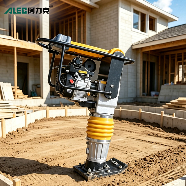 Construction Wholesale Price Easy Maneuverability Trench Compaction Gasoline Tamping Rammer in Australia