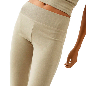 Nouveau pantalon de survêtement évasé respirant personnalisé 2026 pour femme, style urbain, taille mi-haute, fermeture élastique, taille élastique plate, coupe régulière - Product Image 4