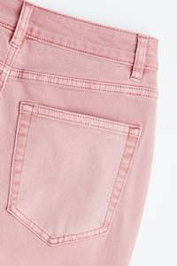 กางเกงยีนส์เอวกลางทรงขาบานสไตล์วินเทจขาดๆ เซ็กซี่ ลุคสตรีทแวร์ ล้างสีแบบ Dirty Wash สำหรับฤดูร้อน - Product Image 5