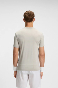 Camiseta de Algodón Orgánico de Corte Holgado con Cuello Redondo y Diseño Liso, Ecológica y Transpirable, MARFA INTERNATIONAL - Product Image 4