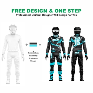 Combinaison de motocross unisexe à manches longues MCG, impression numérique, 220g, séchage rapide, respirante, grande taille, % polyester, adulte, ATV, route - Product Image 2
