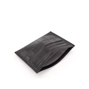 Tarjetero de Cuero de Lujo para Hombre, Cartera Delgada Minimalista, Estuche para Tarjetas de Crédito de Cuero Genuino, Organizador de Tarjetas de Bolsillo Elegante - Product Image 5