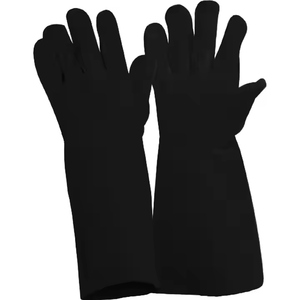 ถุงมือหนังวัวคุณภาพสูง ทนไฟ ป้องกันอันตราย สำหรับงานอุตสาหกรรม  บุด้วยไนไตรล์และผ้าฝ้าย เหมาะสำหรับงานก่อสร้างและงานเชื่อม - Product Image 6