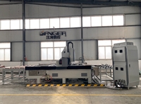 Machine de découpe et de polissage de pierre CNC GANGER pour comptoirs de cuisine en quartz/lavabos
