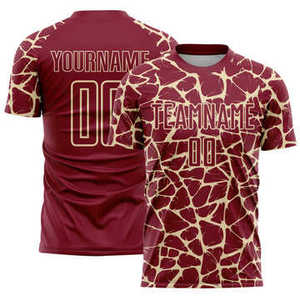 Wholesale Club Team Soccer Jersey Adults Unisex Quick Dry Sublimation Football <b>Shirts</b> Names Numbers High Quality Breathable Wear - Product Image 2