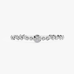 Customized Round Shape Moissanite Diamond Bracelet Bezel Setting 18K White Gold Diamond Bracelet <b>for</b> Both <b>Men</b> and Women - Product Image 4