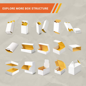 Caja de Cartón Personalizada para Empacar Alimentos Ecológicos, Caja de Regalo para Pasteles con Impresión Personalizada - Product Image 5